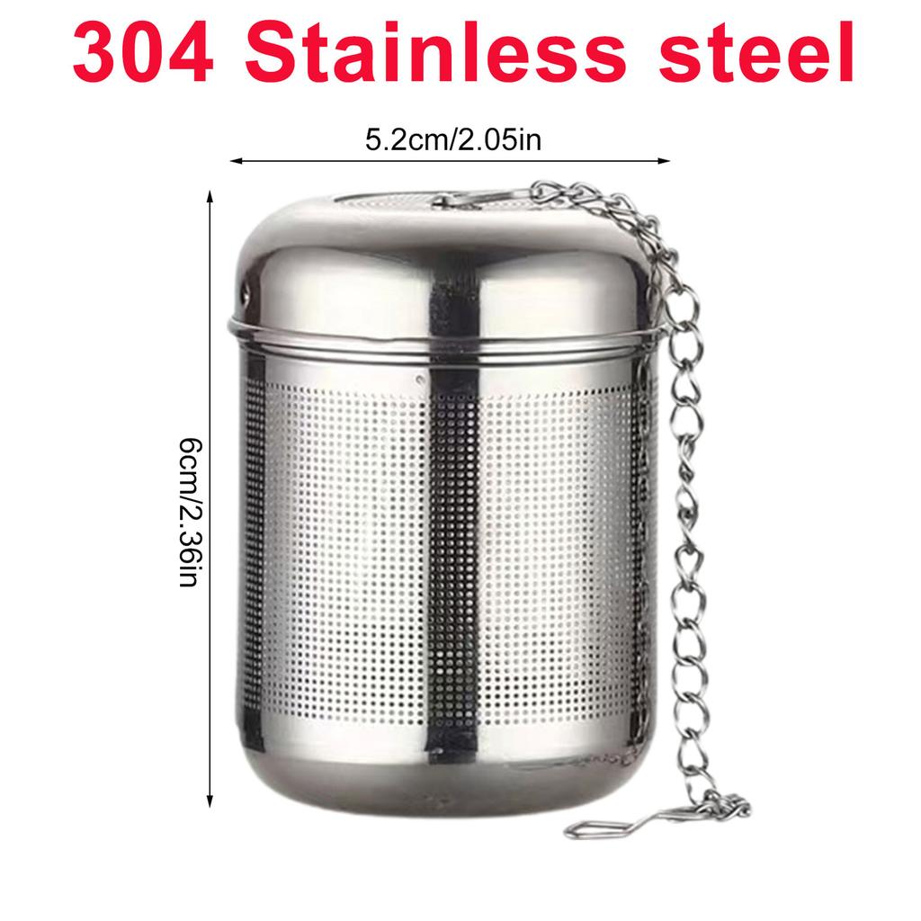 Tea Infuser Stainless Steel Mesh Filter Tea Infuser Teapot Tray Tea Strainer Herbal Filter Kitchen Teaware Accessories