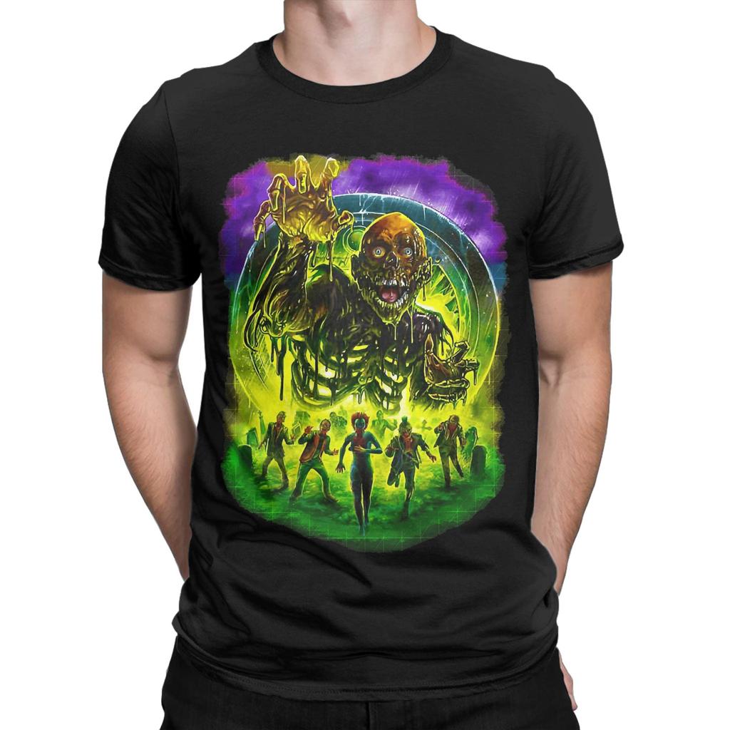 Leisure Return Of The Living Dead Horror Design T-Shirts for Men Round Neck T Shirts  Short Sleeve Tee Shirt Plus Size Tops