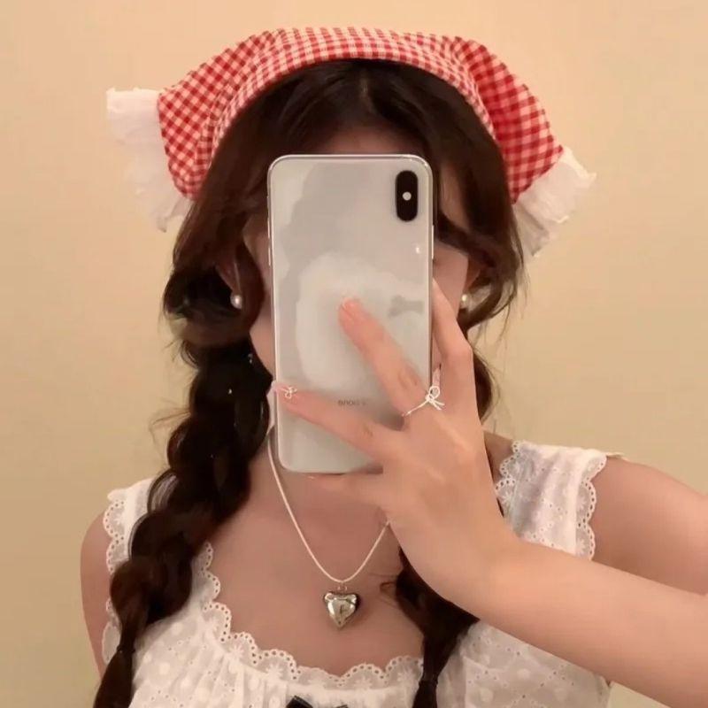 Lace Triangular Hair Scarf Headband Square Headscarf Hairband Turban Bandage Bandana Headband Women Headwarp Hair Accessories