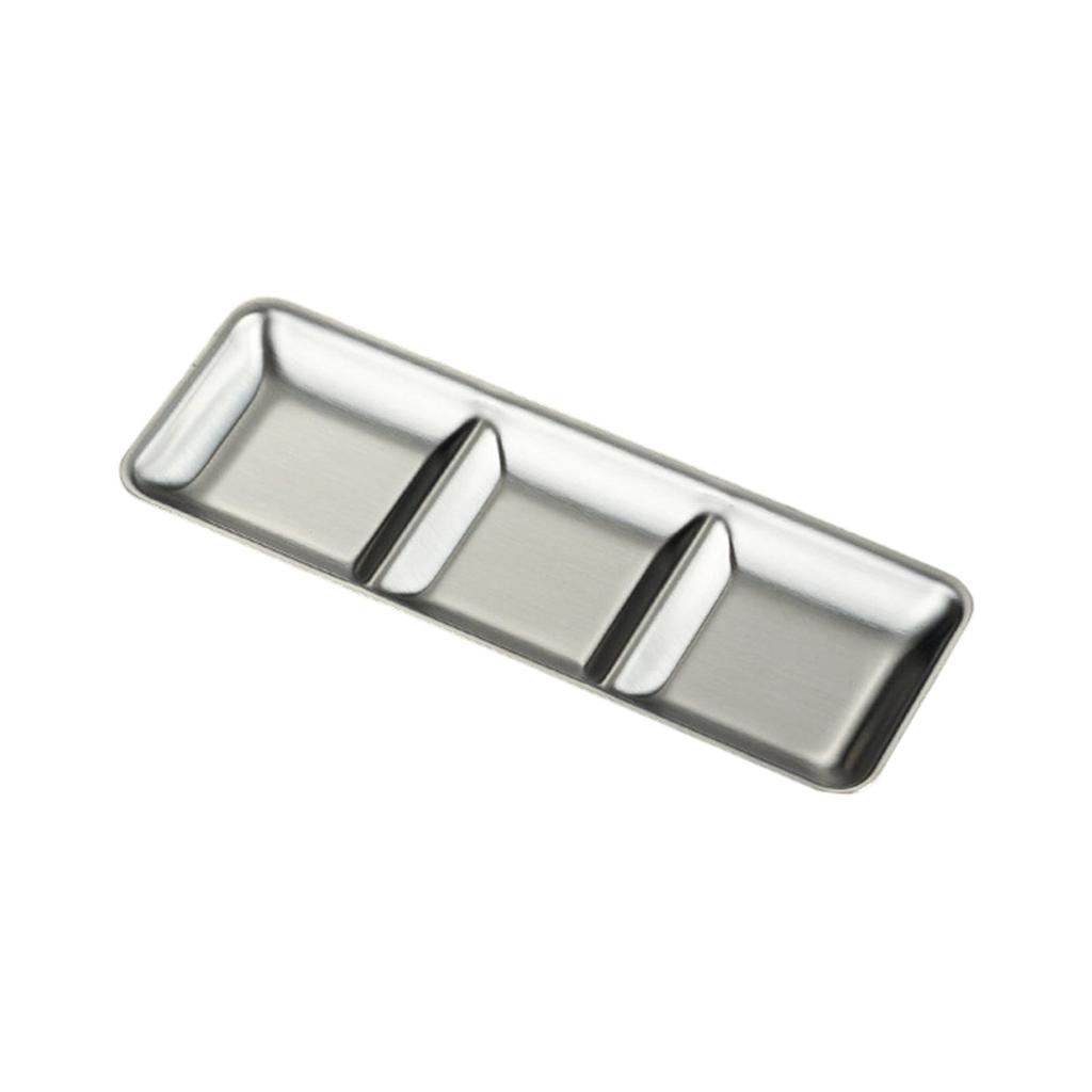 Food Grade Rusts Resistant Stainless Steel Sauce Dish Rustproof Dipping Bowl Condiment Tray Dining Accessory