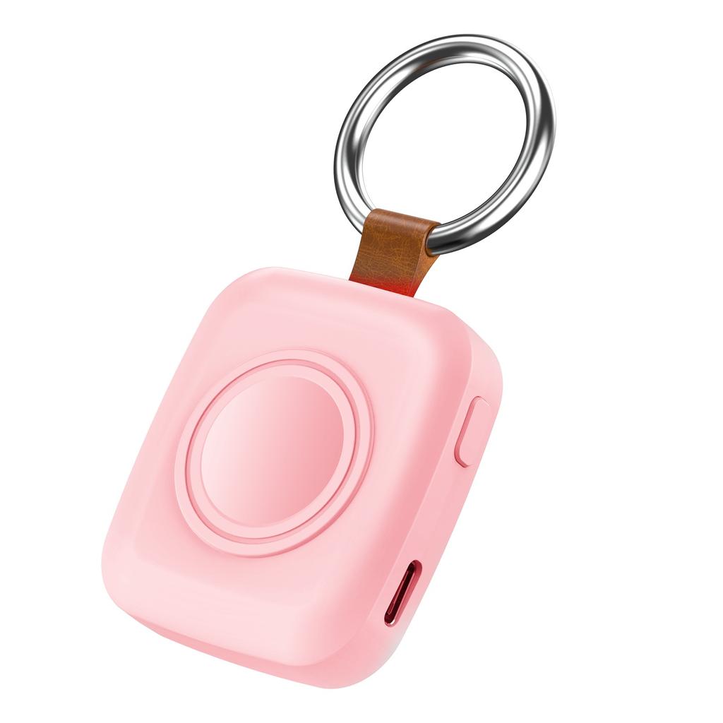 Caricabatterie Wireless Magnetico da 1200mAh per Apple Watch, Power Bank Portatile con Ricarica Rapida USB‑C per Tutte le Serie