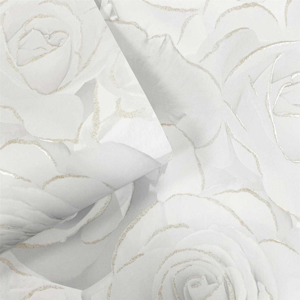 Muriva Madison Rose Glitter Wallpaper