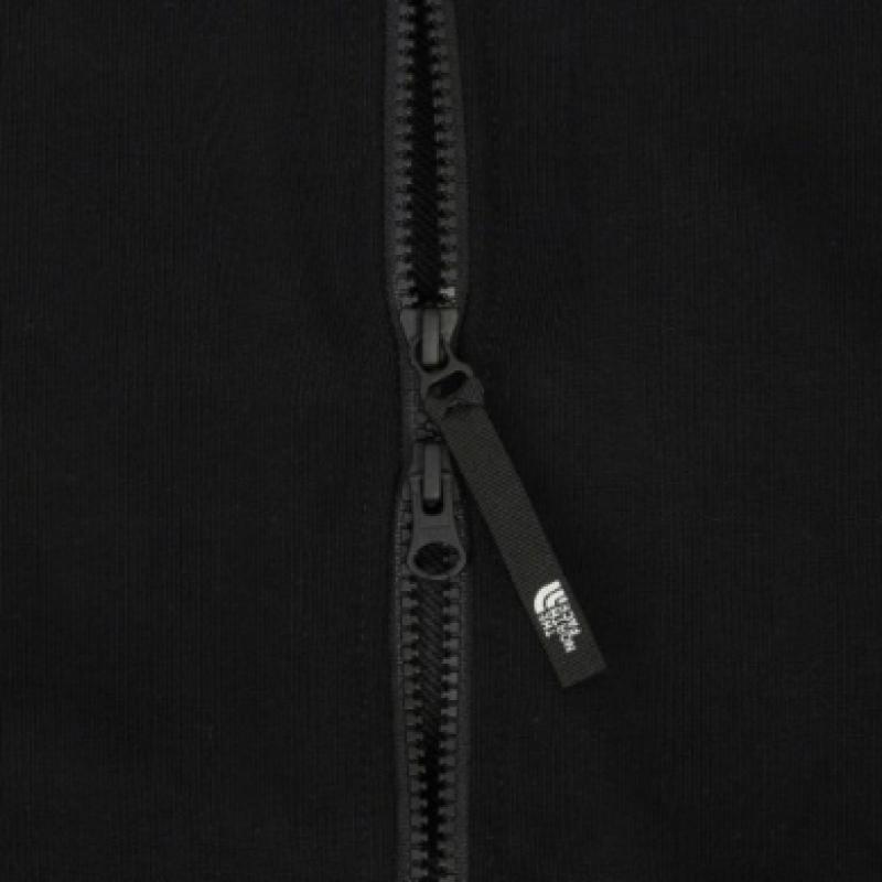 The North Face Men S Core Hooded Zip Up Black Nj5jr50b