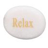 Inspirational Stone Engraved Letters Marble Stone for Encouragement Decoration Holiday Present