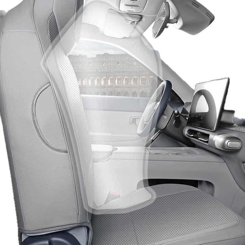 2026 Leapmotor A10 Lidar Seat Covers - 500km Model, Breathable Perforated Leather