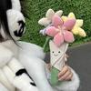 JC Handheld Plush Flower Doll Bouquet for Proposals, Confessions, Weddings, and Parties