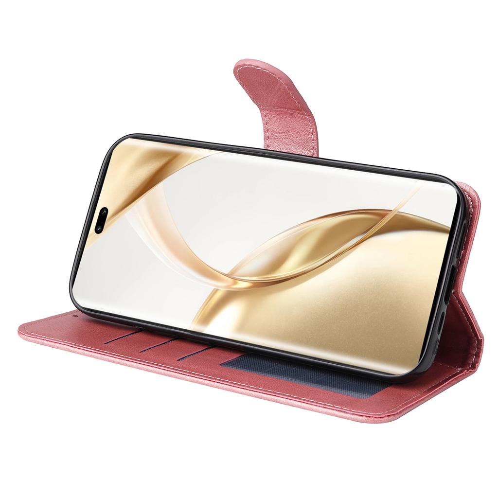 Für Honor 200 Pro 5G Hülle PU Leder Brieftasche Kartenfächer Klapphandyhülle