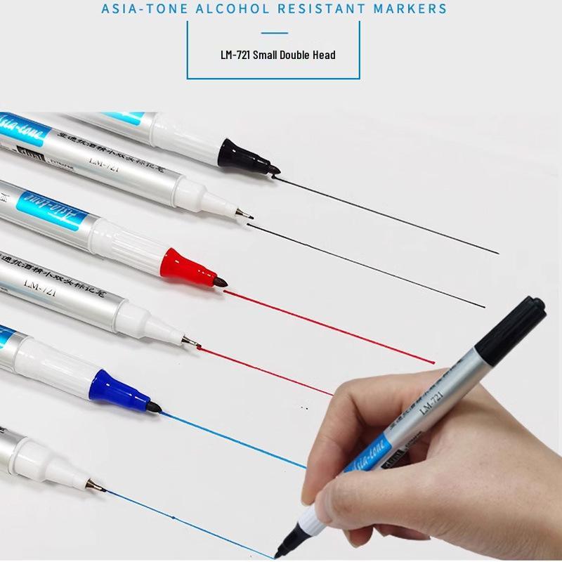 Yatong LM-721 Double-Ended High Temp Oil-Based Waterproof Marker Pen