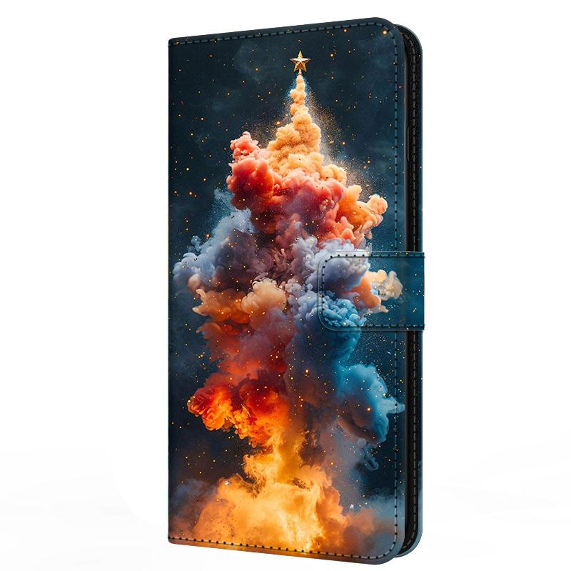 For Samsung A16 Magnetic Wallet Shell Relief Capa Leather Case Protector Book Flip Cover Galaxy A06 A56 A26 A36 A 16 06 56 36 26