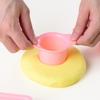 Ensemble de Moules de Cuisson Coupeur et Pousseur de Boules à Gâteau avec Plateau Outil de Cuisine Polyvalent pour la Préparation de Desserts et la Pâtisserie Familiale