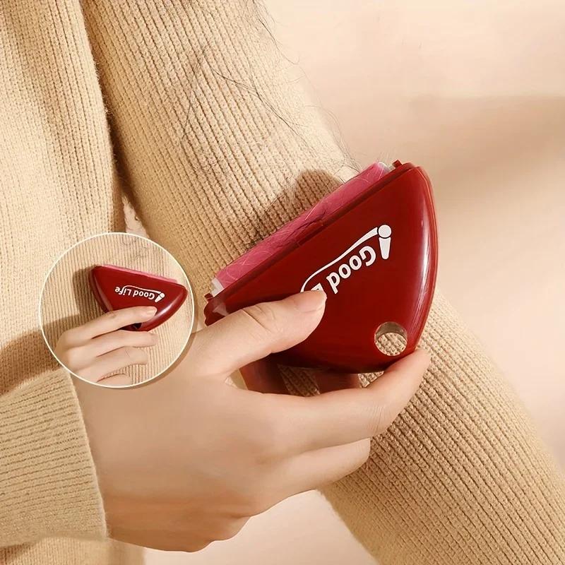 2er-Pack Tragbarer Fusselroller - Waschbarer, Wiederverwendbarer Tierhaarentferner für Kleidung & Möbel, Leicht zu reinigende Klebrige Staubbürste