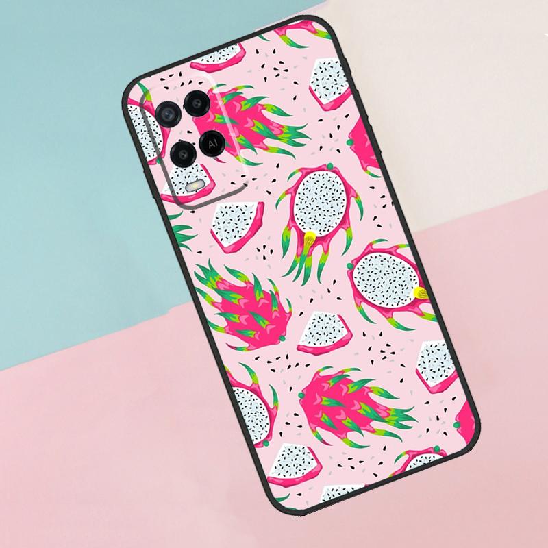 Tropical Summer Fruit Lemon For Oppo A17 A77 A60 A74 A94 A54 A18 A38 A58 A78 A98 A40 A80 A16 A76 A96 A15 A57S Phone Case