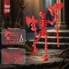 Articulated Skeleton Soldier Model: Bone Joint Toy & Prank Ornament
