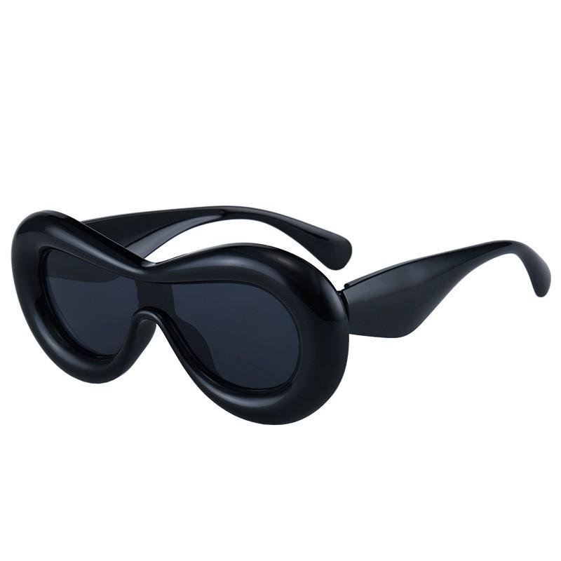 New Oval Sunglasses for Men Women Retro Fashion Shades Candy Color Sun Glasses Eyewear Goggles