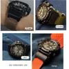 Nylonowy Pasek do Zegarka Dla Casio G-SHOCK Modyfikowany Mały Mud King GG-1000 GWG-100 GSG-100 Płócienny Pasek do Zegarka Czarny Khaki Bransoleta