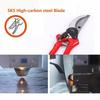 High Carbon Steel Gardening Scissors Grafting Tool Fruit Tree Pruning Shears Bonsai Pruners Garden Shears Secateurs