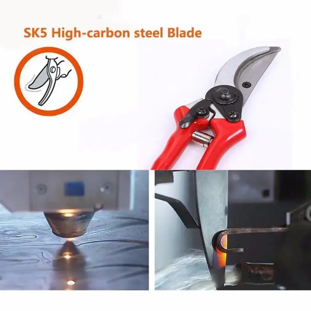 High Carbon Steel Gardening Scissors Grafting Tool Fruit Tree Pruning Shears Bonsai Pruners Garden Shears Secateurs