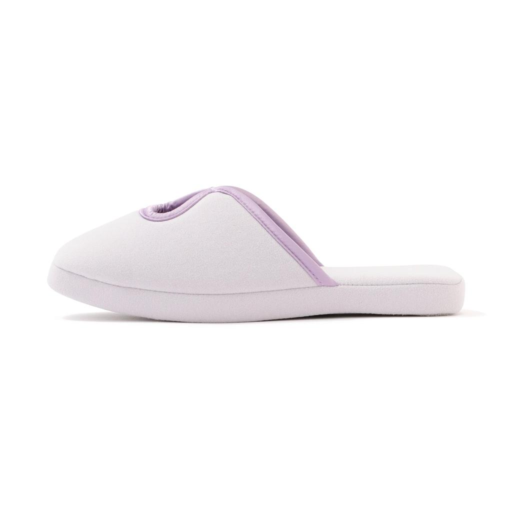Francfranc Urethane Sole Sweat Room Light Antibacterial and Indoor Slippers Shoes, Purple, Deodorizing, Washable,