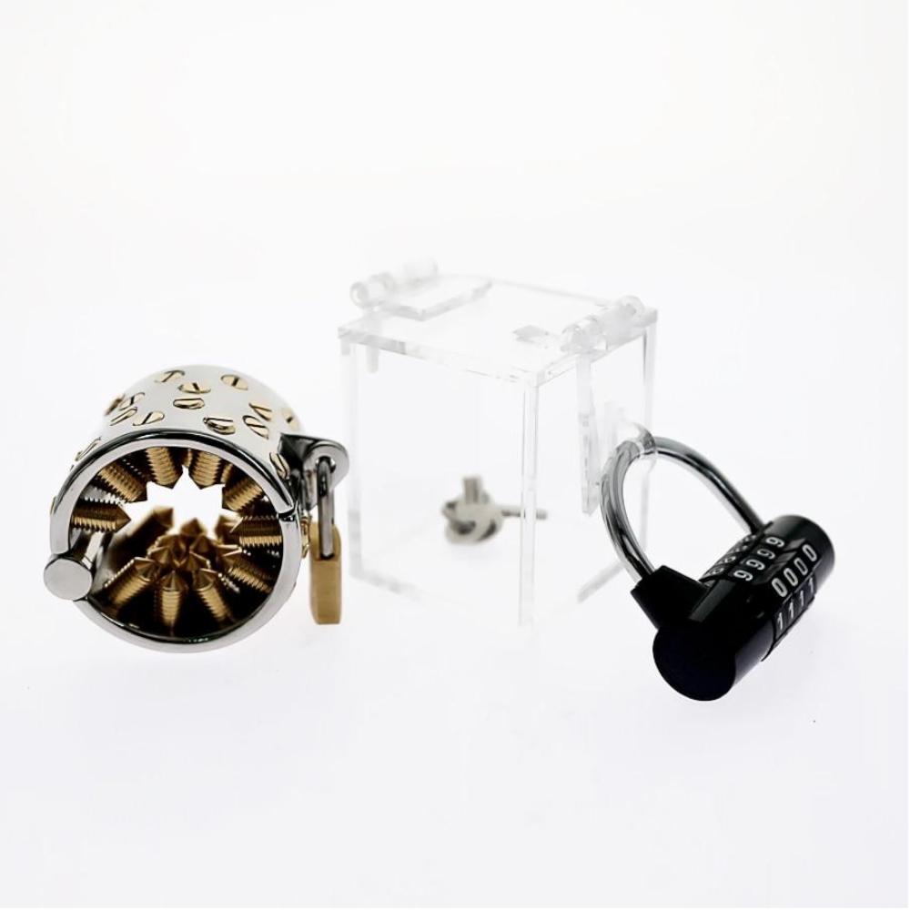 The Chastity Key Safe Acrylic Box Sex Toy  Fetish Chastity Toys