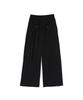 Road Road Soft Wide Elastic Waist Pants (Black)