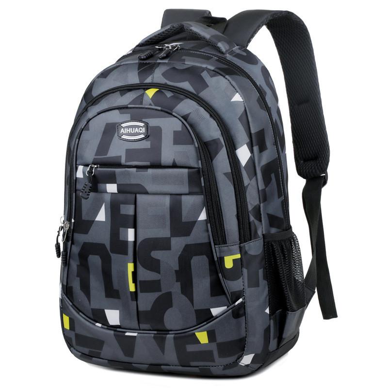 Schoolbag Leisure Student Anti Splashing Water Wear Resistant Backpack Travel