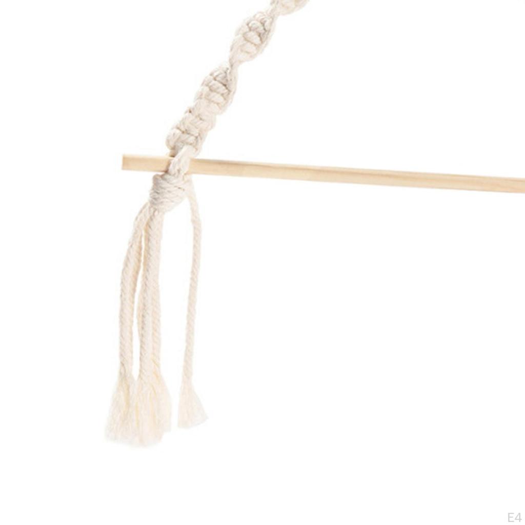 Hanging Holder Outdoor Scarf Toilet Rack for Storage Non- Mounted Wooden