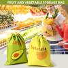 Fruit Vegetable Freshkeeping Bag Banana Storage Bag Vegetable Preservation Anti Ripening Insulated Drawstring Reusable