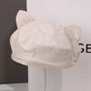 Autumn and Winter Fashion Plush Beret Children Show Their Faces Small Painter Hat Versatile Big Head Circumference Newsboy Hat