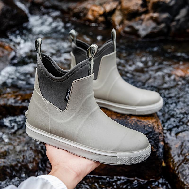 

Men Boots GIronman Rain Environmental Protection Shoes Suitable for Daily Wear and Various Occasions High Quality Material for Durability 39