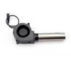 7cm 7530 12V Small Blower Fan with Power Plug Speed Controller for Cooling Outdoor BBQ Firewood Stove Fan