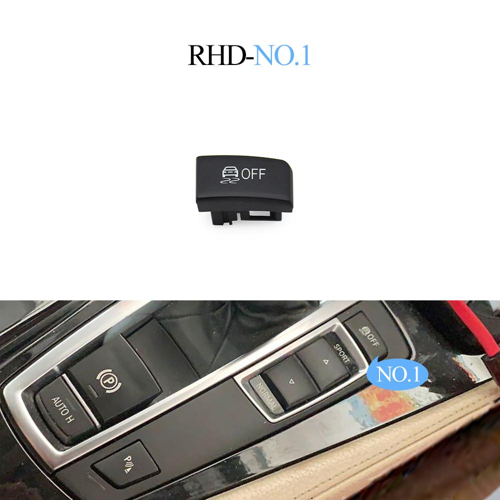Auto Console Antislip Schakelaar Sportknoppen Radar Sensor Knop Cover Voor BMW 5 6 X3 X4 Serie F10 F11 F06 F12 F25 F26 61319267890