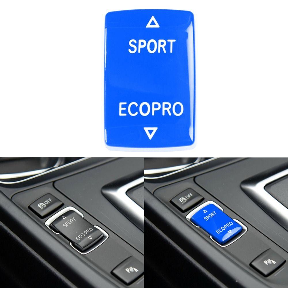 Sport Buttons Car Gear Panel Control Switch Car Button Protective Cover Replace Parts