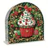 Christmas Acrylic Napkin Holder Diamond Painting Kit DIY 5D Diamond Art Painting Towel Holder Kit Christmas Decorations