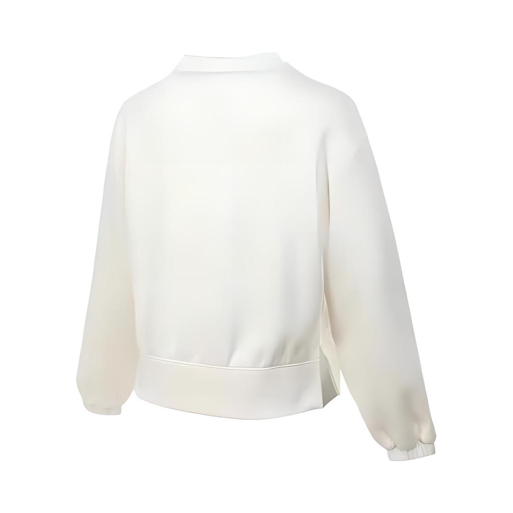 Puma Letter Print Round Neck Casual Long Sleeve Sweatshirt Women sweatshirt Beige 631073-87