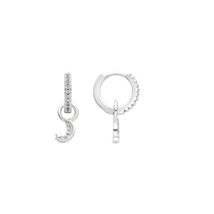 Boucles D'oreilles - LUXENTER - Lingma - Argent 925 - Élégantes - Design Unique