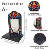 Spirit Of Day Of The Dead Wooden Picture Frame With Handcrafted Design For Memorials And Decor