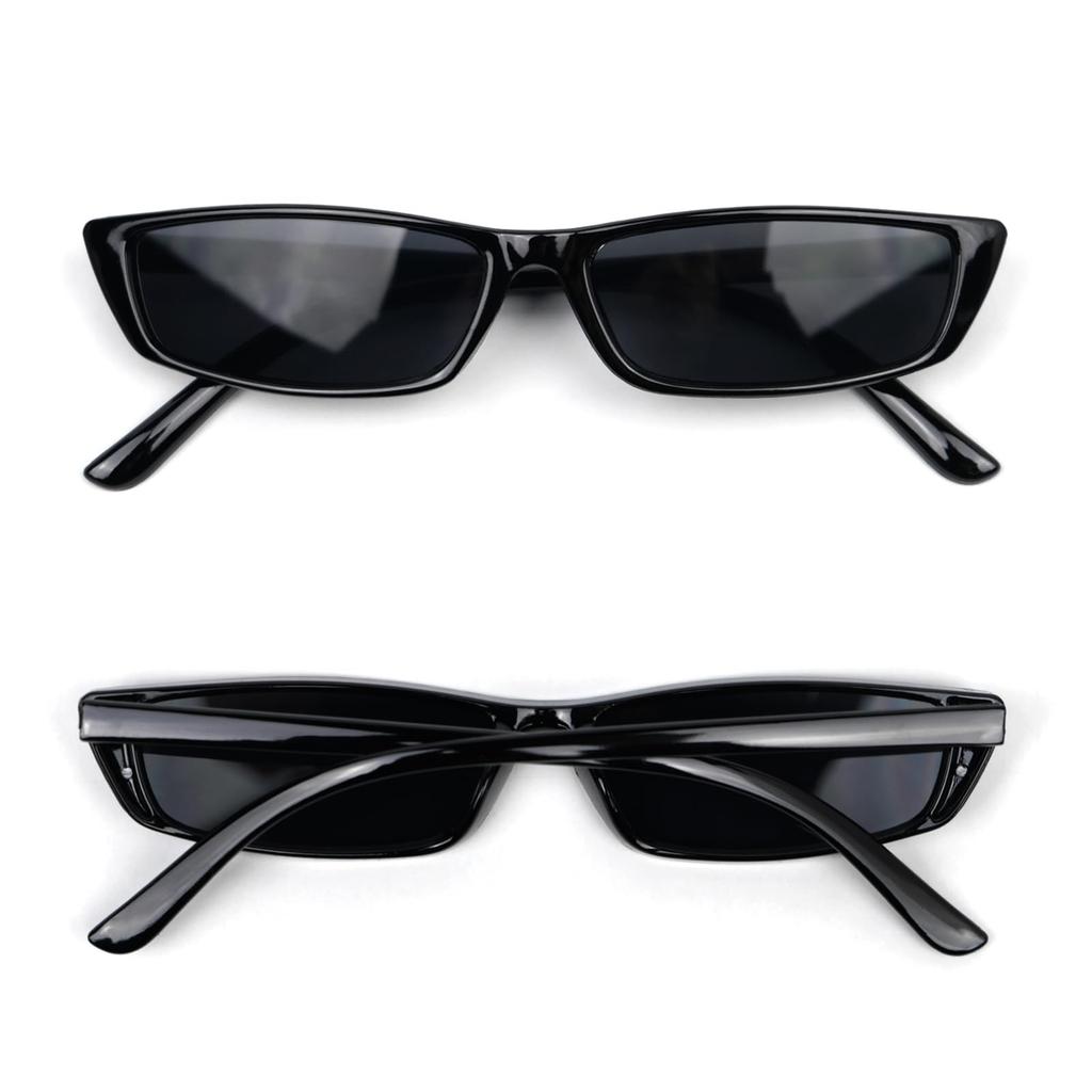 Retro Sunglasses Square Frame Sunglasses Glasses Cat Eye Y2K [NAMEOF] [Case Included]