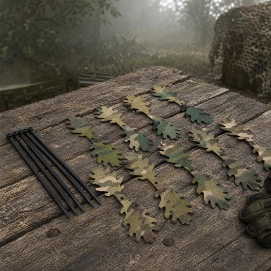 Hunting Accessories Easy to Install Ring Cloth 13.8 Cm 10 Pcs