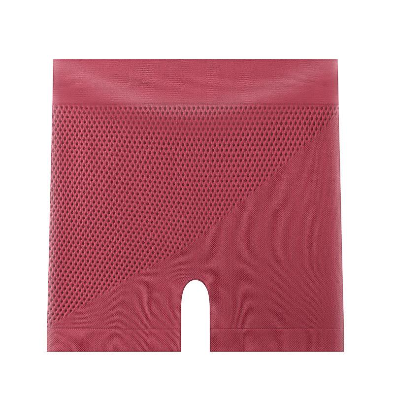 JYL Seamless High Elastic Boxer Briefs Breathable Hip Covering Shorts