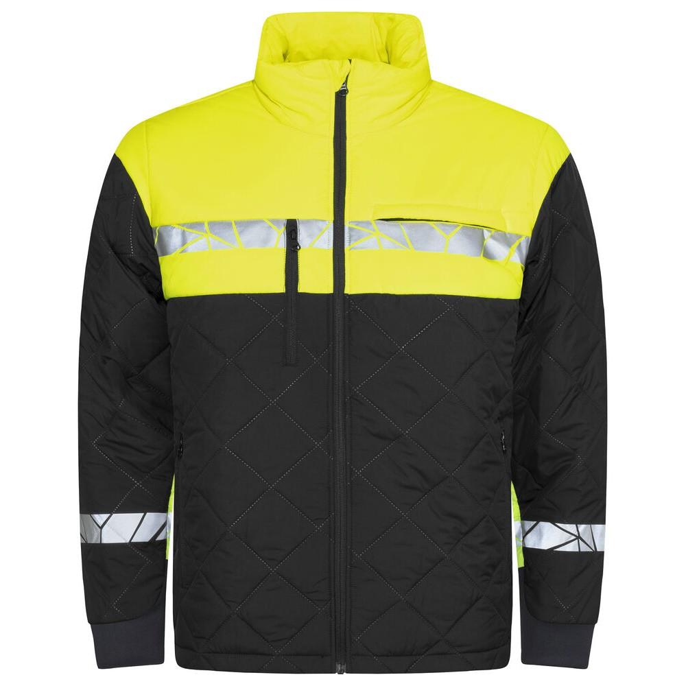 Projob Mens Progression Quilted Lightweight Padded Jacket