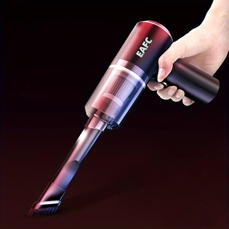 Type-C Multi-functional Portable Car Vacuum Rechargeable Handheld Car Vacuum Powerful Suction Vacuum Cleaner Household Pet Hair Vacuum Cleaner