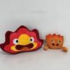 Novo Fofo Calcifer Demônio de Fogo Pelúcia Do Castelo Animado de Howl Animal de Pelúcia Macio Boneca para Crianças e Adultos Personagem de Anime Almofada e Decoração Presente