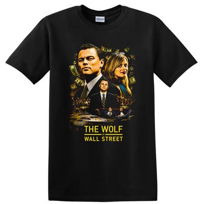 Wolf of Wall Street Movie Scene T Shirt Leonardo DiCaprio Business Tee