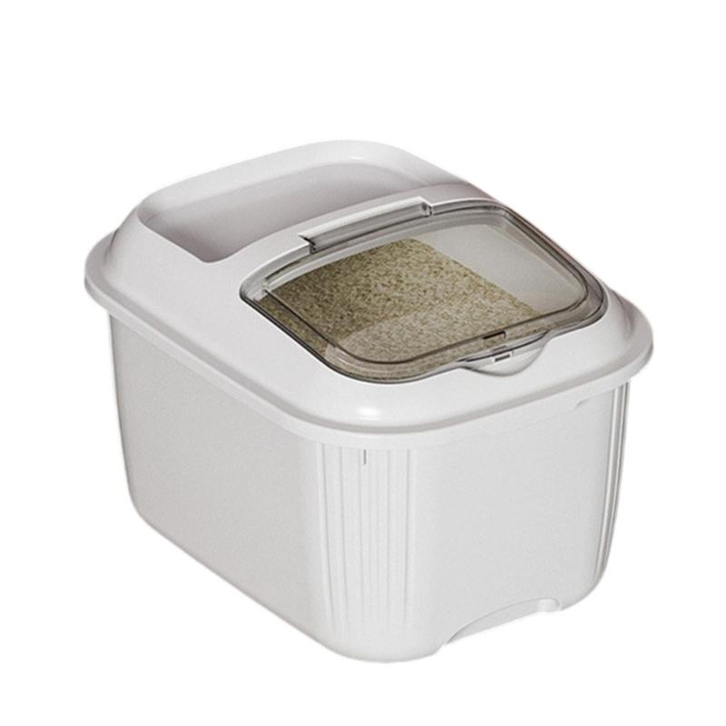 Proof Rice Container With Transparent Window Large Capacity Kitchen Bin For Flour