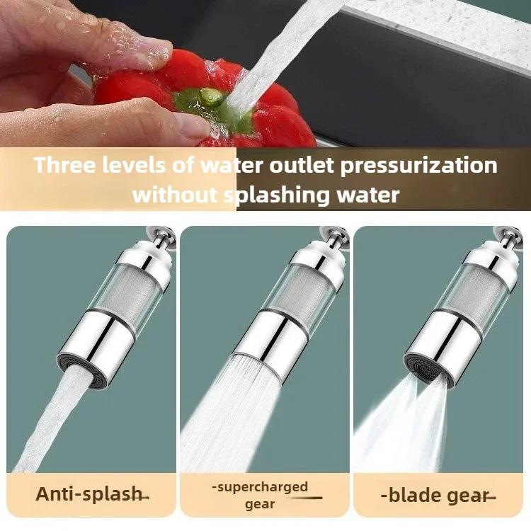 1 PC Kitchen Faucet Filter Water Purifier Purifier Tap Water Household Splashproof God Extender Universal Spout