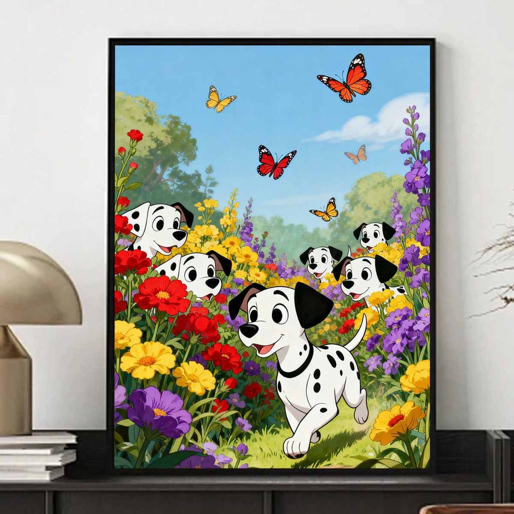 Disney Diamond Painting DIY Dalmatian Dogs Diamond Art Painting Set for Home Office Decoration Handmade Gifts