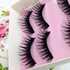 5Pairs Beauty Wispies Natural Long Thick Soft Fake False Handmade Eyelashes