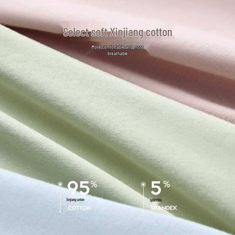 MiiOW Women's Cotton Antibacterial Safety Shorts