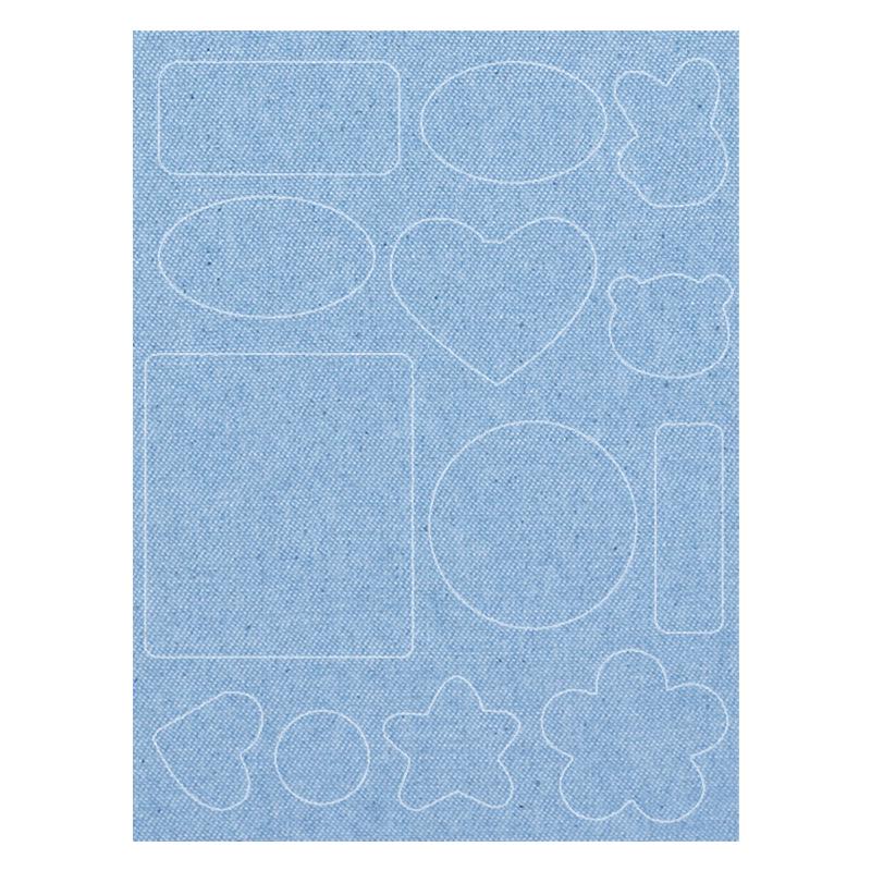 

Самоклеящаяся джинсовая заплатка для ремонта одежды и брюк - декоративная наклейка с рисунком