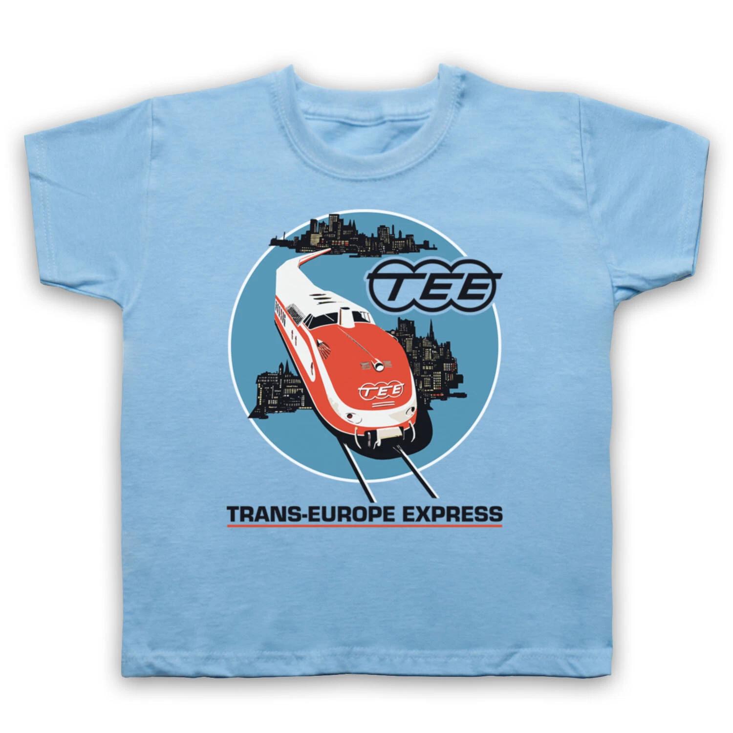KRAUTROCK TRANS-EUROPE EXPRESS TRAIN UNOFFICIAL GERMAN KIDS CHILDS T-shirt 100